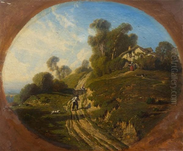 Hunter In A Landscape - view 1