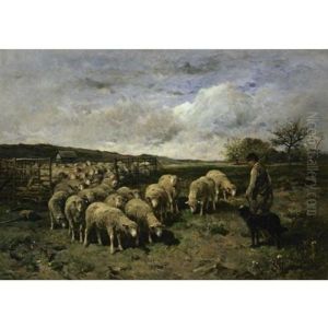 Off To Pasture by Felix Saturnin Brissot de Warville