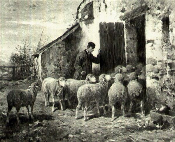 Bringing Home The Flock - view 1