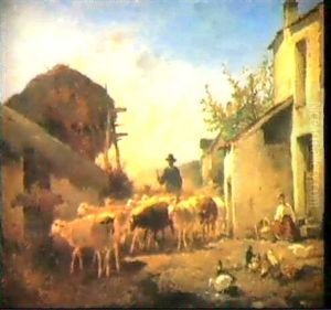 Bauerngehoft by Felix Saturnin Brissot de Warville