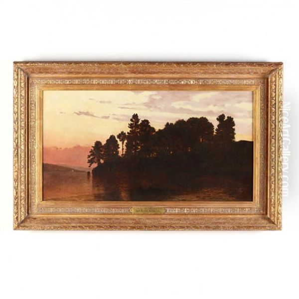 Sunset On Lake George - view 1
