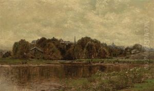 River Landscape by John Bunyan Bristol
