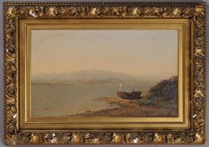 On A Lake In Upstate New York by John Bunyan Bristol