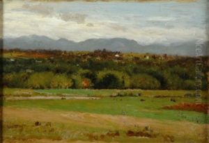 New England Landscape by John Bunyan Bristol