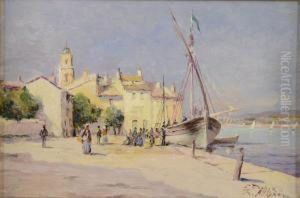 Voiliers A Quai, Saint-tropez