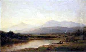 The Saco River At Fryburgh, Maine