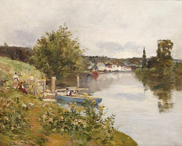 On The Riverbank - view 1