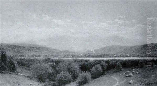 A Glimpse Of Lake Champlain - view 1