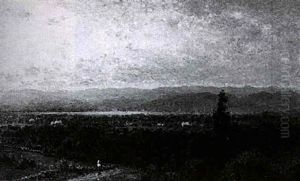 View Of The Hackensack Valley by John Bunyan Bristol