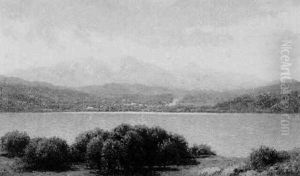 A Scene At Lake Geneva, New York by John Bunyan Bristol
