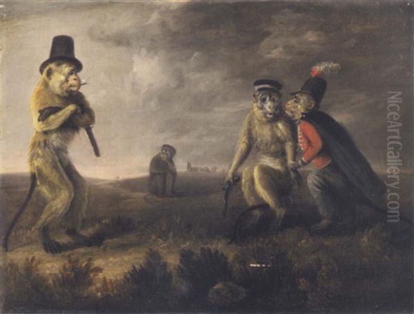 Before The Monkey Duel (+ The Aftermath, Sig.; Pair) - view 1