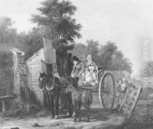 Travellers At A Tollgate Travellers At A Tollgate