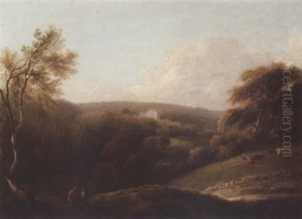 View Of Stackallen House, County Meath, From The Park - view 1