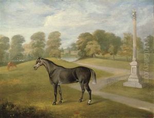 "santry" By The Phoenix Monument In Santry Court Park, Santry