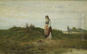 A Broken Jug by Walery Brochocki
