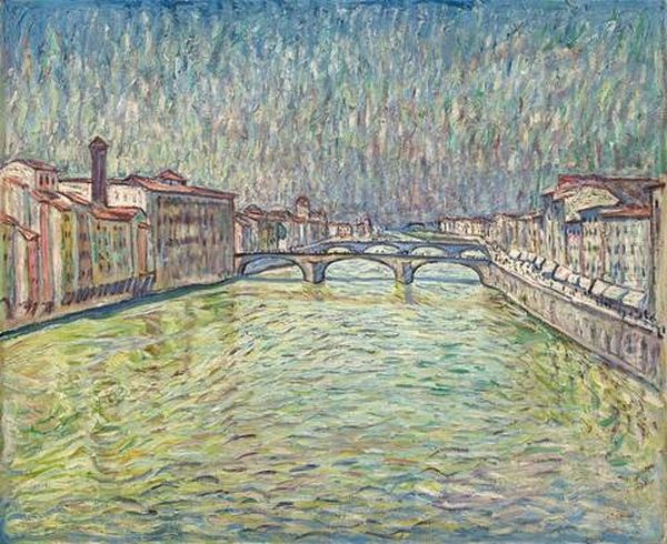 Arnobrucke In Florenz Ii - view 1