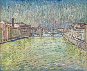 Arnobrucke In Florenz Ii