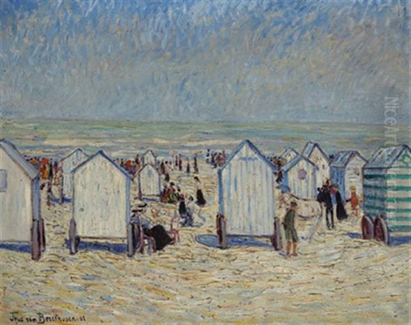 Badehutten In Ostende - view 1