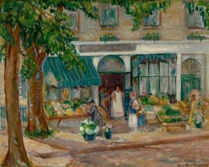 Ketchopolus Market, Rockport, Mass by Ann Brockman