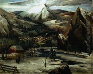 Western Landscape by Ann Brockman