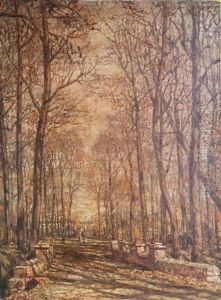Autumn Landscape by Isaak Izrailevich Brodsky