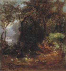 Napfenyes Tisztas (sunlit Glade) by Sandor Brodszky