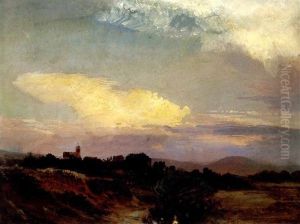 Tajkep Lemeno Nappal (landscape With The Sun Setting) Tajkep Lemeno Nappal (landscape With The Sun Setting)