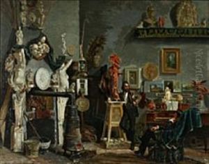 Dans L'atelier by Clemens Van Den Broeck