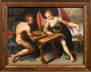 La Melancolie Rend L'homme Faible by Crispin Van Den Broeck