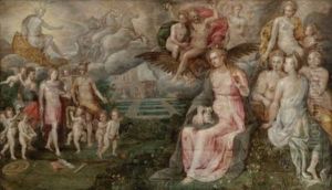 An Allegory Of Fidelity by Crispin Van Den Broeck