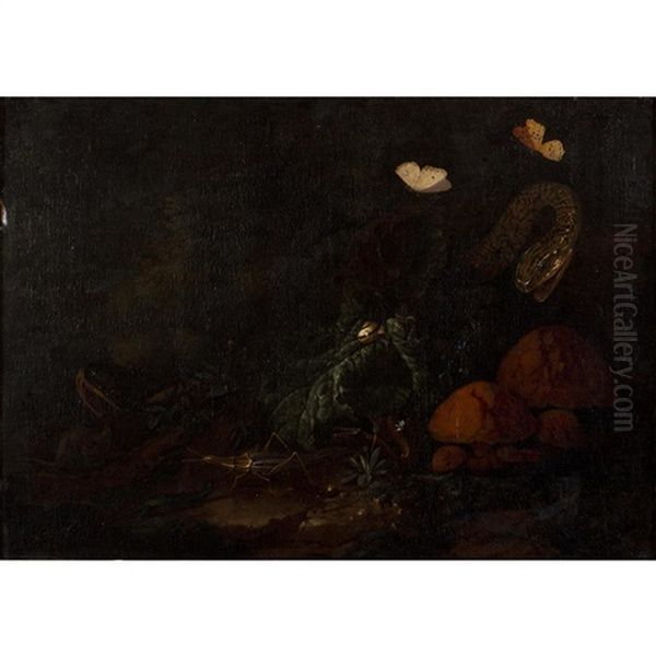 Reptiles Et Papillons Avec Une Souris - view 1