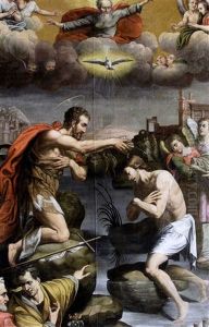 Le Bapteme Du Christ by Hendrick Van Den Broeck