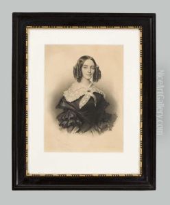 "biedermeier-madchenbildnis" by Conrad Allemand