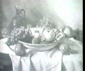 Stilleben Mit Fruchten by Andre Broedelet