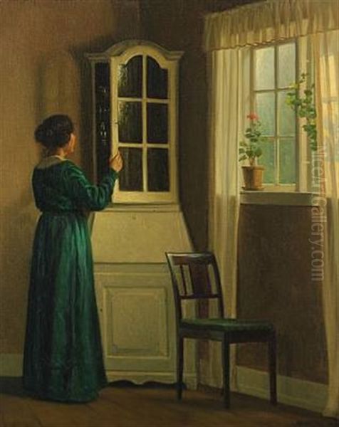 Interior With Woman - view 1