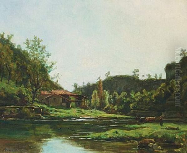 Paysage De L'isere, Pres D'optevoz - view 1