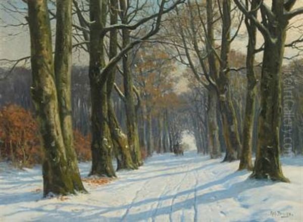 Wintry Forest - view 1