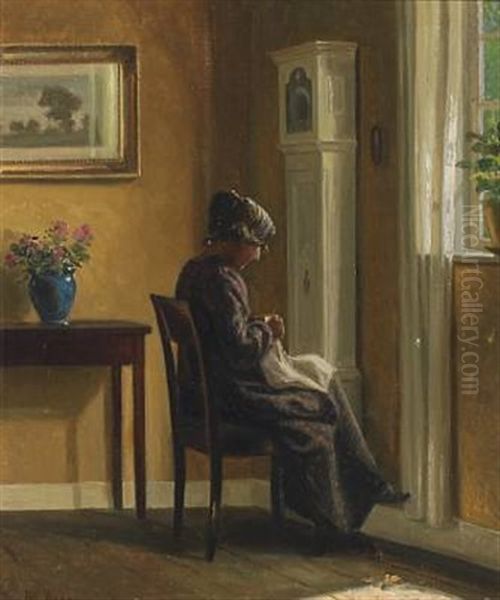Interior With A Woman - view 1