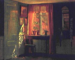 Interior Med Sollys Gennem Vindue thumbnail
