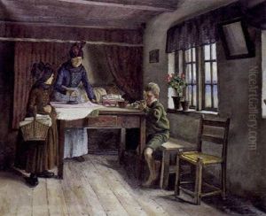 Interior Mes Ung Pige, Der Laeser En Bog Interior Mes Ung Pige, Der Laeser En Bog
