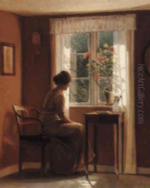 A Woman At A Window - view 1