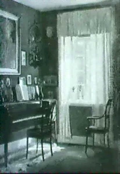An Interior With A Harpsicord - view 1