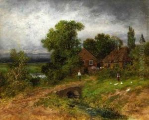 Landschaft Mit Gehoft