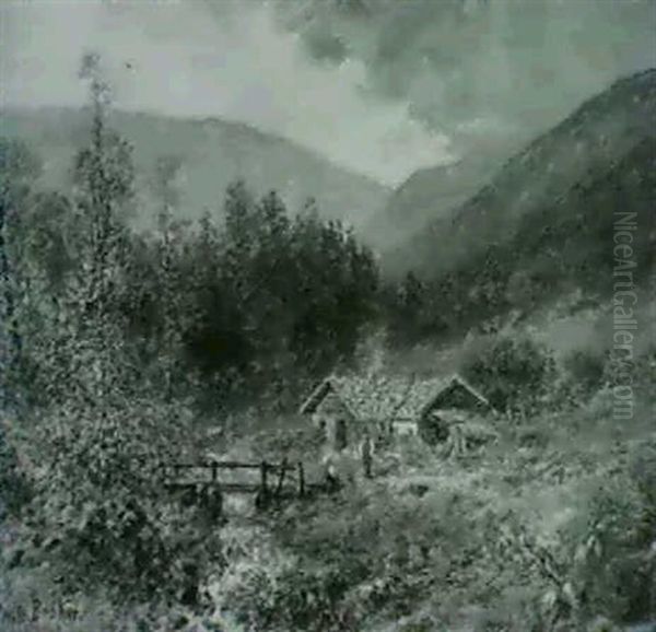 Kleines Bauernhaus Im Gebirge - view 1