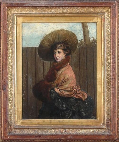 Lady With Hat - view 1