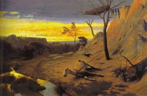 Crow Indian Burial