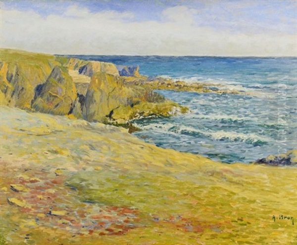 Coastal Landscape On A Sunny Day - view 1
