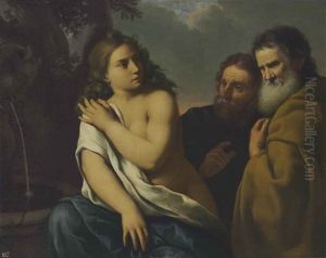 Susanna And The Elders by Gerrit van Bronckhorst