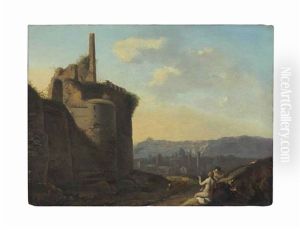 A Classical Landscape With Nymphs