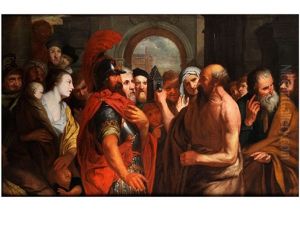 Diogenes Auf Der Suche Nach Dem Wesen Des Menschen by Jan Gerritsz van Bronckhorst